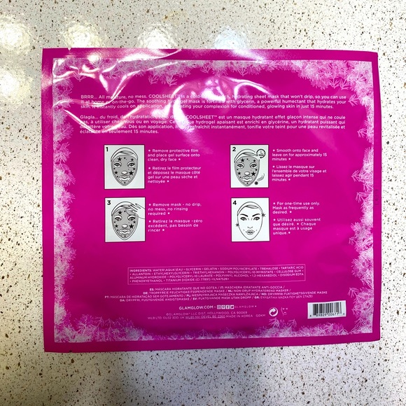 Glam Glow Hydrating Sheet Mask - Picture 2 of 3